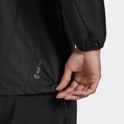 Adidas Performance Runningjack OWN THE RUN HOODED RUNNING WINDBREAKER -Sport uitgebreid online adidas performance runningjack own the run hooded running windbreaker zwart 3
