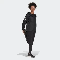 Adidas Performance Runningjack OWN THE RUN HOODED RUNNING WINDBREAKER -Sport uitgebreid online adidas performance runningjack own the run hooded running windbreaker zwart 5