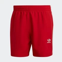Adidas Performance Zwembroek ORIGINALS Adicolor 3STREPEN -Sport uitgebreid online adidas performance zwembroek originals adicolor 3strepen rood 13