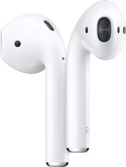 Apple In-ear-oordopjes AirPods With Charging Hoes (2019) Compatibel Met IPhone, IPhone XR, IPhone Mini, IPad Air / Mini / Pro, Watch SE, Series 6, Series 5, Series 4, Series 3, Mac Mini, IMac