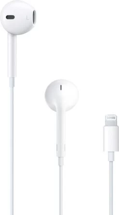 Trigema Vrijetijdscombinatie Met Kristallen -Sport uitgebreid online apple in ear oordopjes earpods met een lightning connector compatibel met iphone iphone xr iphone mini ipad air ipad mini ipad pro wit