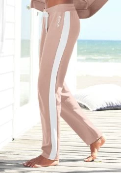 PUMA Voetbalschoenen FUTURE PLAY MG Jr -Sport uitgebreid online bench sweatbroek met strepen opzij en rechte pijpen beige