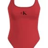 Calvin Klein Swimwear Badpak SCOOP BACK ONE PIECE -Sport uitgebreid online calvin klein swimwear badpak scoop back one piece rood 1