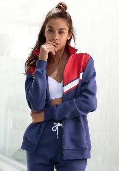 Adidas Sportswear Runningschoenen FortaRun 2.0 Cloudfoam Sport Running Lace Schoenen -Sport uitgebreid online his sweatvest met contraststrepen blauw