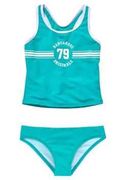 Adidas Performance Bustierbikini 3-strepen Bikini -Sport uitgebreid online kangaroos tankini sporty met sportieve frontprint blauw 4