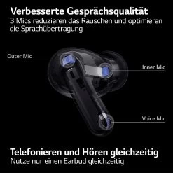 LG In-ear-oordopjes TONE Free DFP9 Meridiaan-geluid - UV-nano -Sport uitgebreid online lg in ear oordopjes tone free dfp9 meridiaan geluid uv nano zwart 18