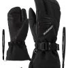 Ziener Skihandschoenen GOFRIEDER AS(R) AW LOBSTER -Sport uitgebreid online ziener skihandschoenen gofrieder asr aw lobster zwart